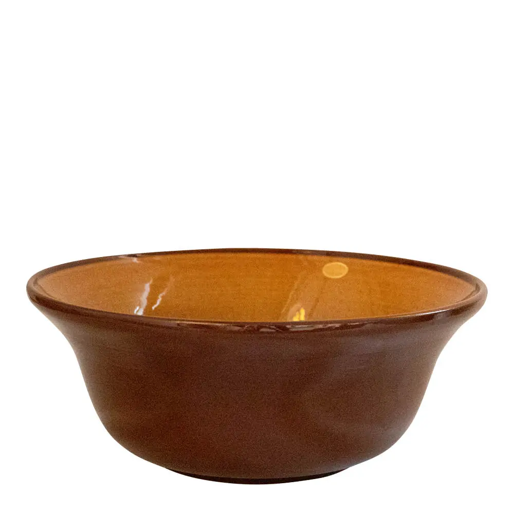 Kulho keskikokoinen 24 cm vaaleanruskea