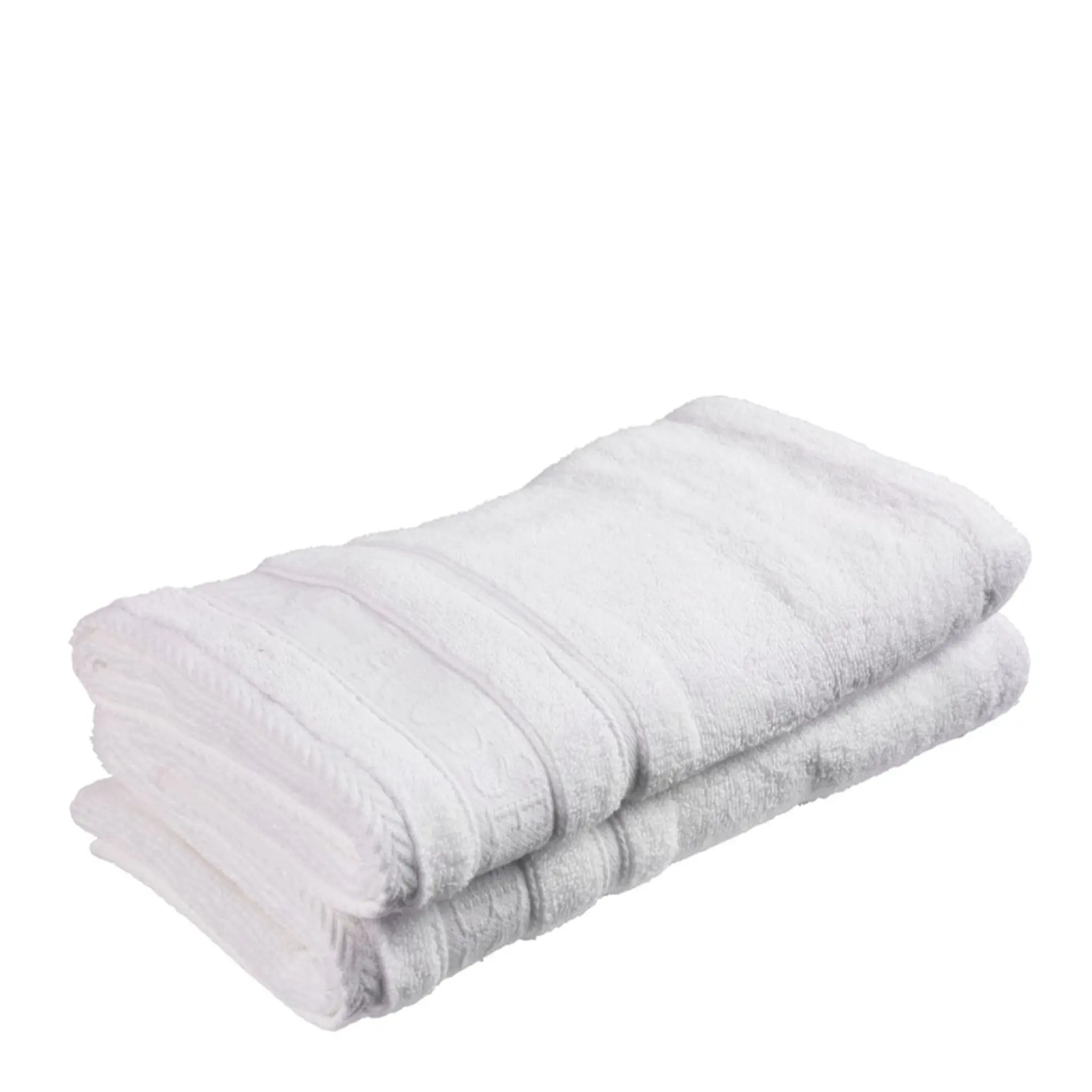 Home by Ilse Jacobsen Bath Collection handduk 50x100 cm 2-pack white cotton