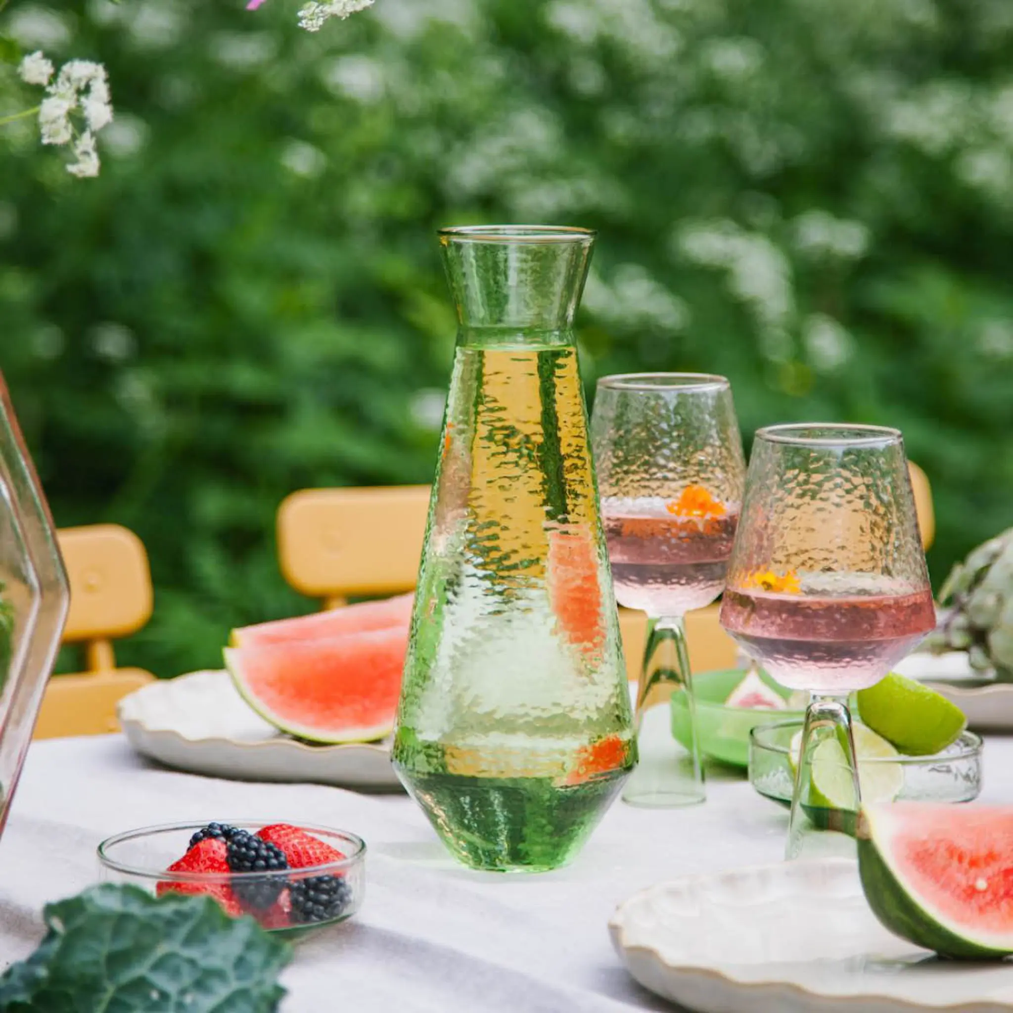 Brût Claude karaff 1,1 L grön