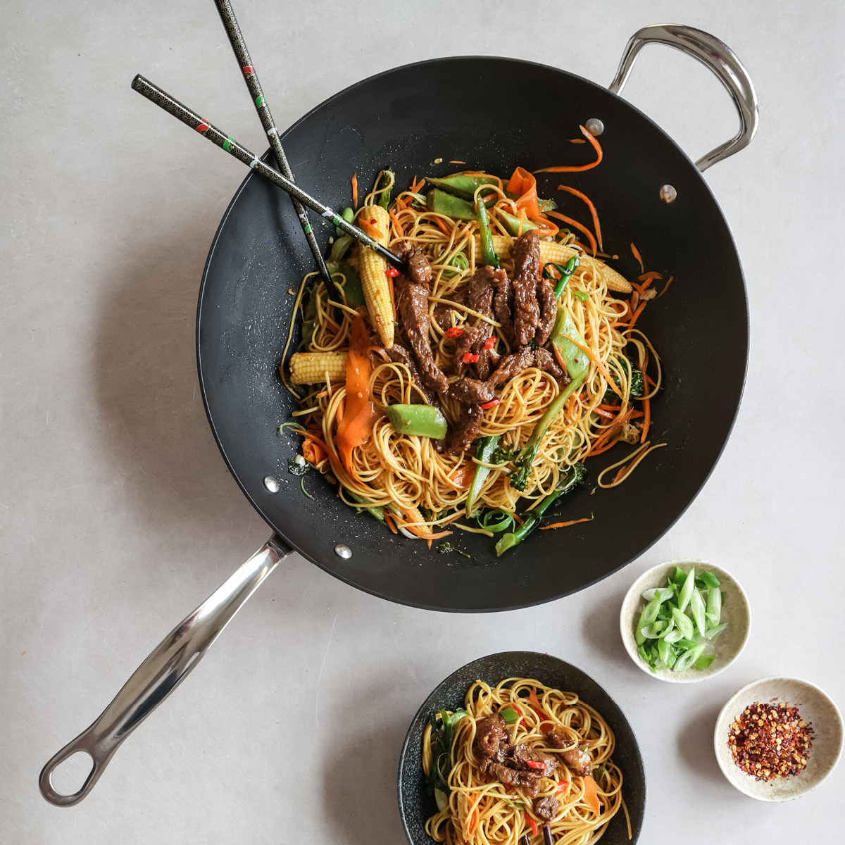 Samuel Groves Classic Non-Stick wokpanna 32 cm