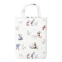 Emil & Ida i hönsgården tygkasse 17x20 cm offwhite