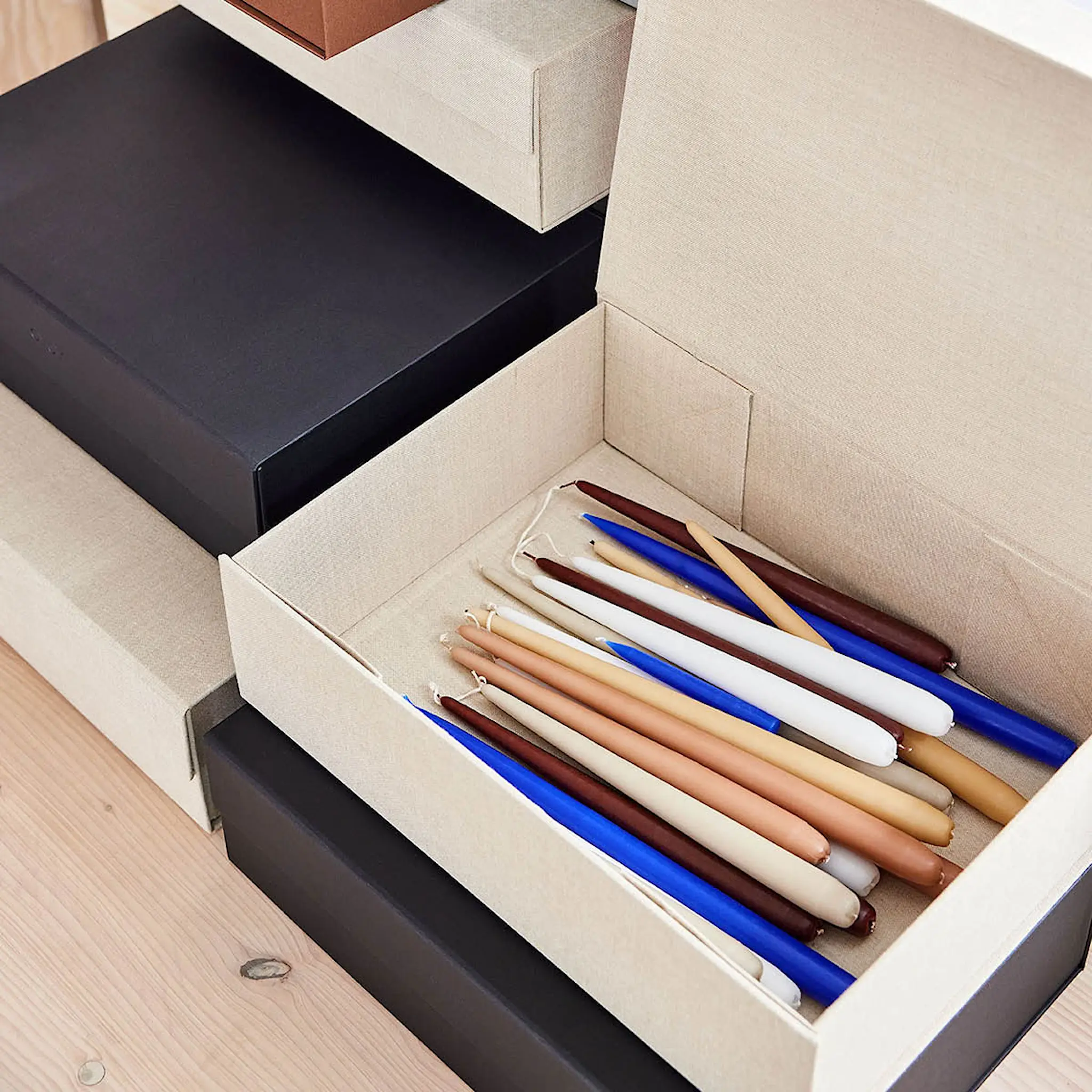 OYOY Hako förvaringslåda A3 45x33 cm Clay Melange