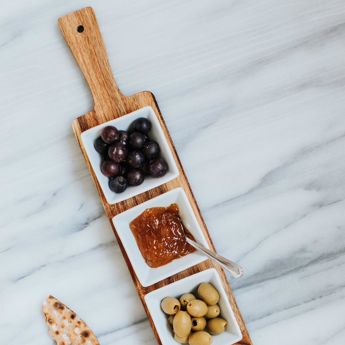 Dorre Serena serveringsbrett tre