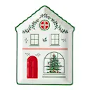 Christmas Village fat 18 cm grön