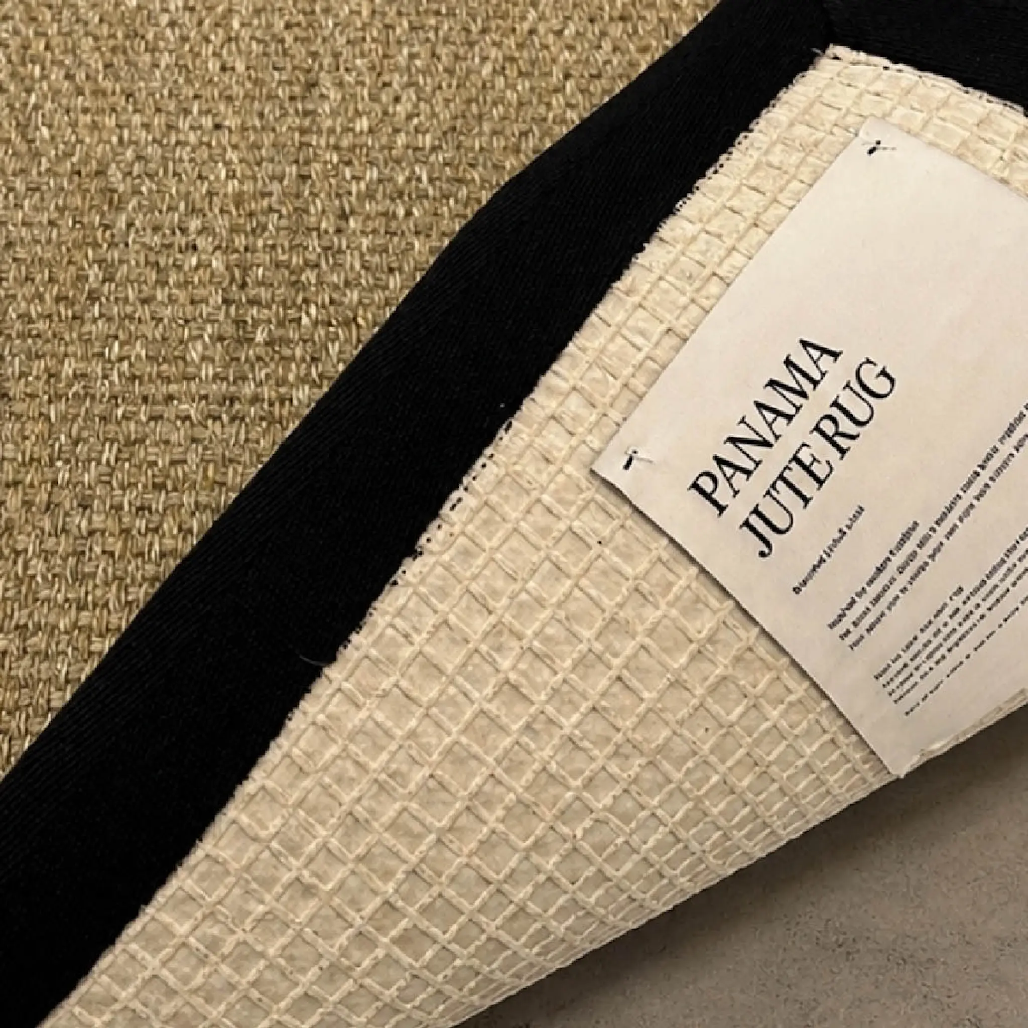 Deco Nord Panama dörrmatta 60x90 cm Desert sand/Black