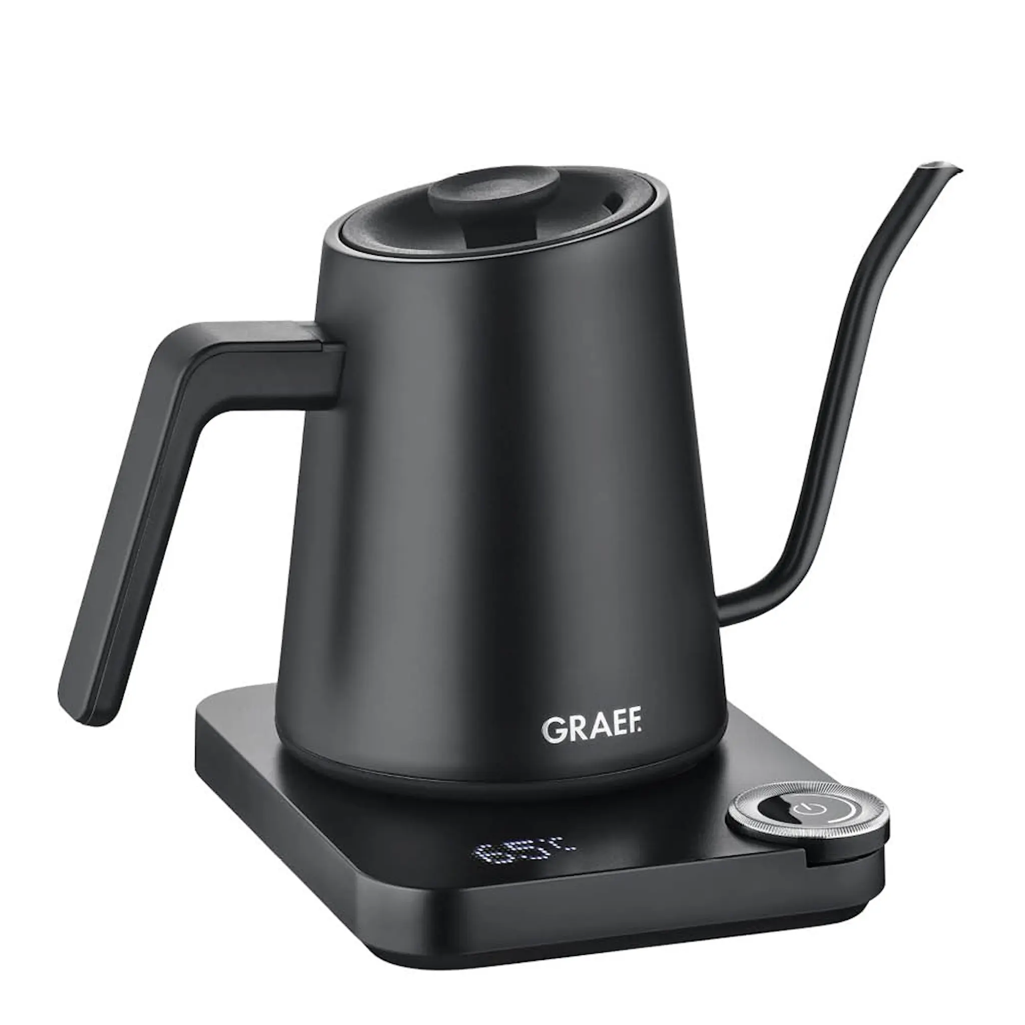 Graef Vattenkokare pour over GK502 0,9 L 1200W matt svart