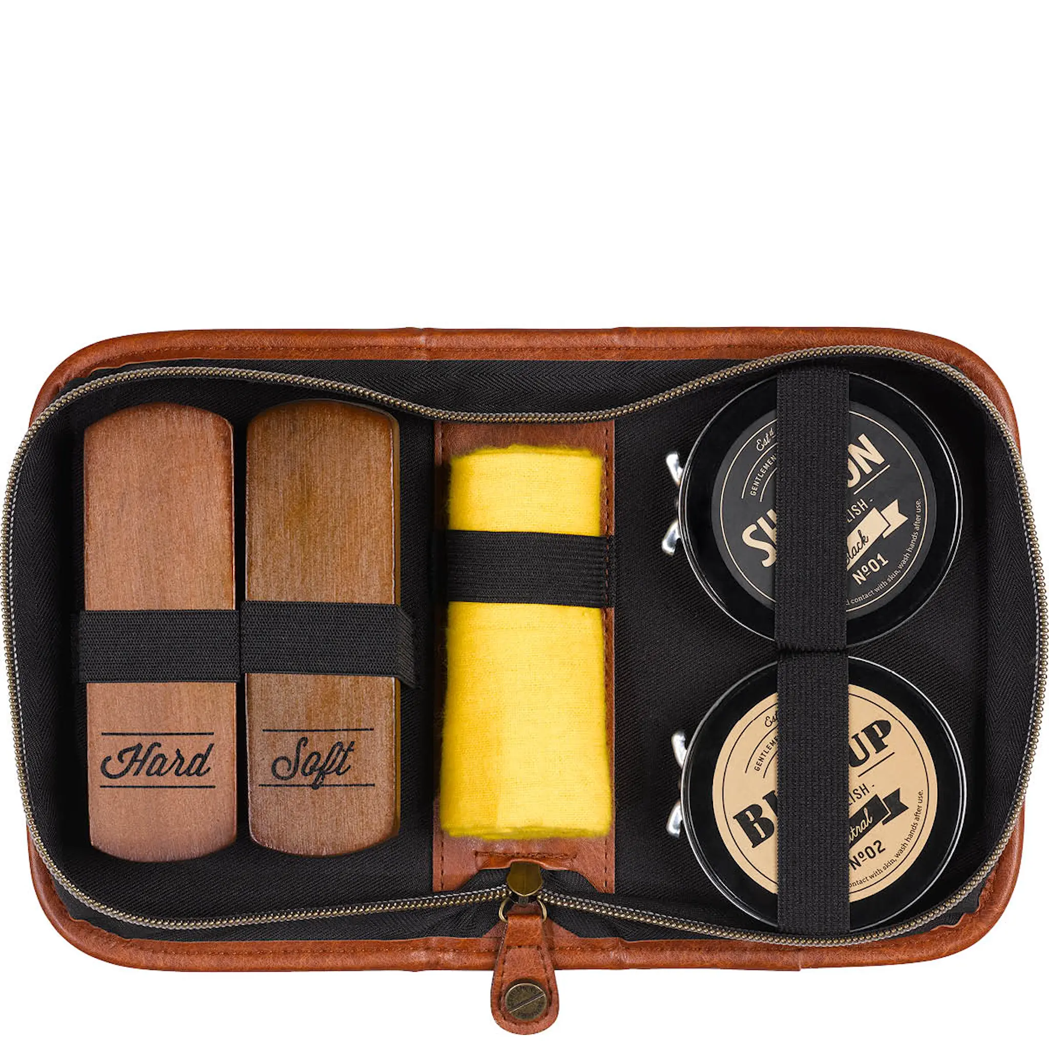 Gentlemen's Hardware Skovårdset 5 delar i etui brun/svart