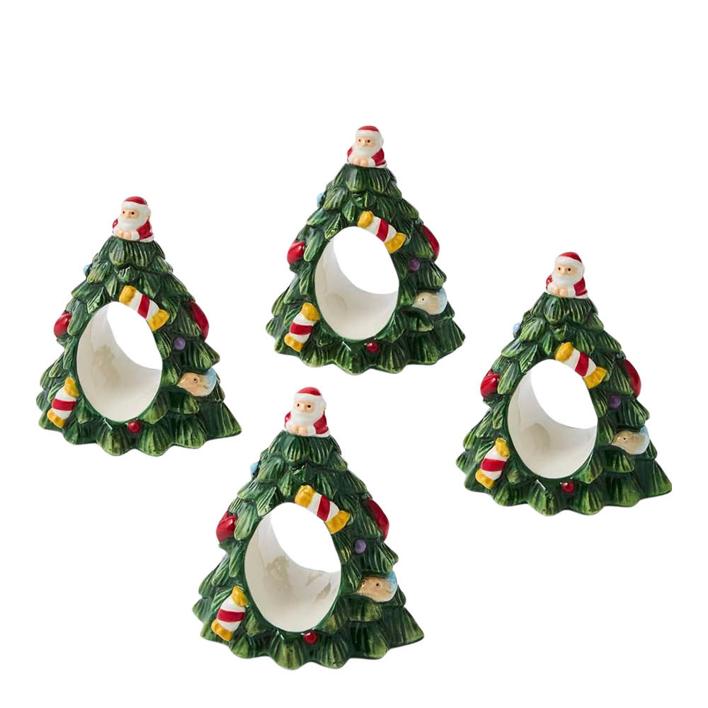 Spode - Christmas Tree lautasliinarengas 4 kpl