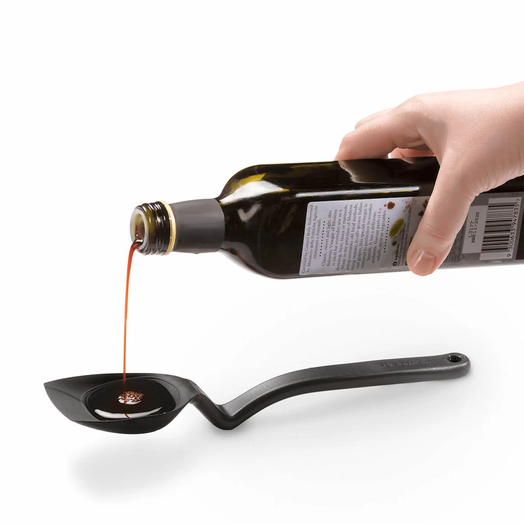 Dreamfarm Silikonilusikka 28 cm Musta