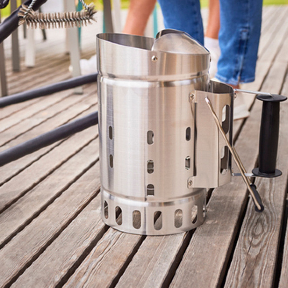 Rösle Grillstartere 32x19 cm Stål