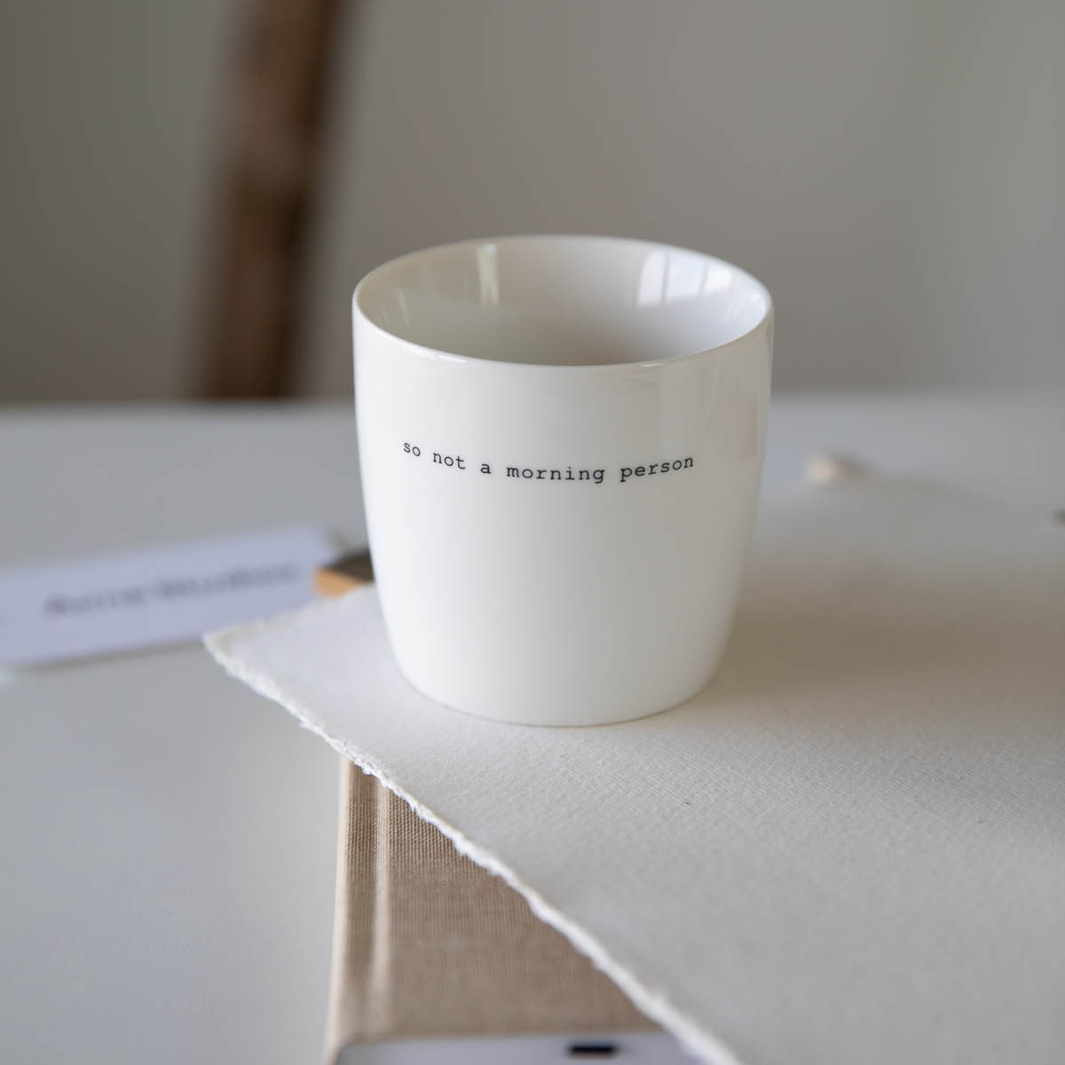 Sögne Home Krus so not a 30 cl hvit