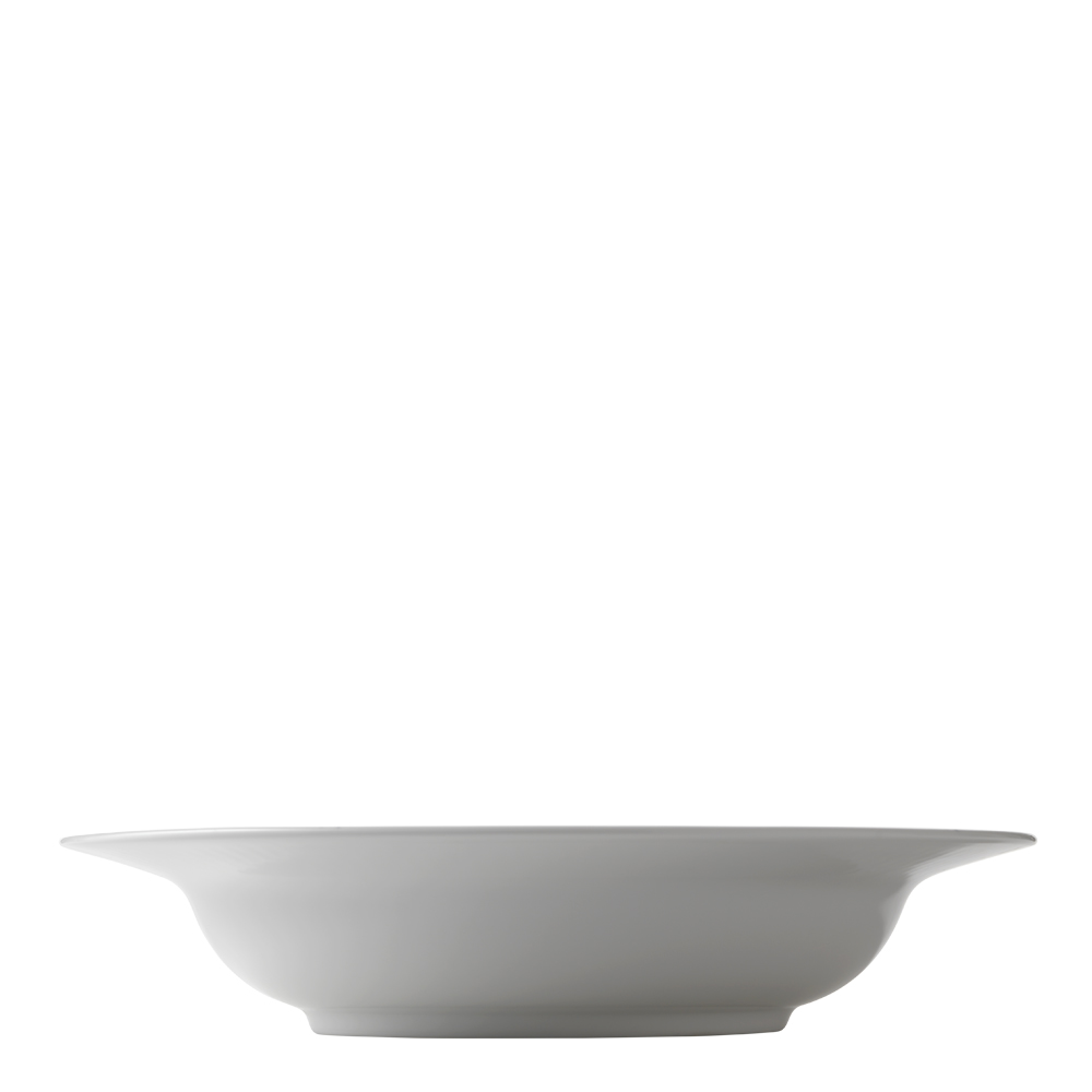 Royal Copenhagen Hvit Riflet pastatallerken 30 cm