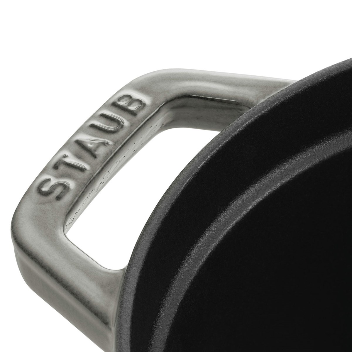 Staub La Cocotte oval gryte 29 cm 4,2L grå