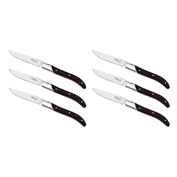 Laguiole by Hâws Biffkniv 6 deler wengetre