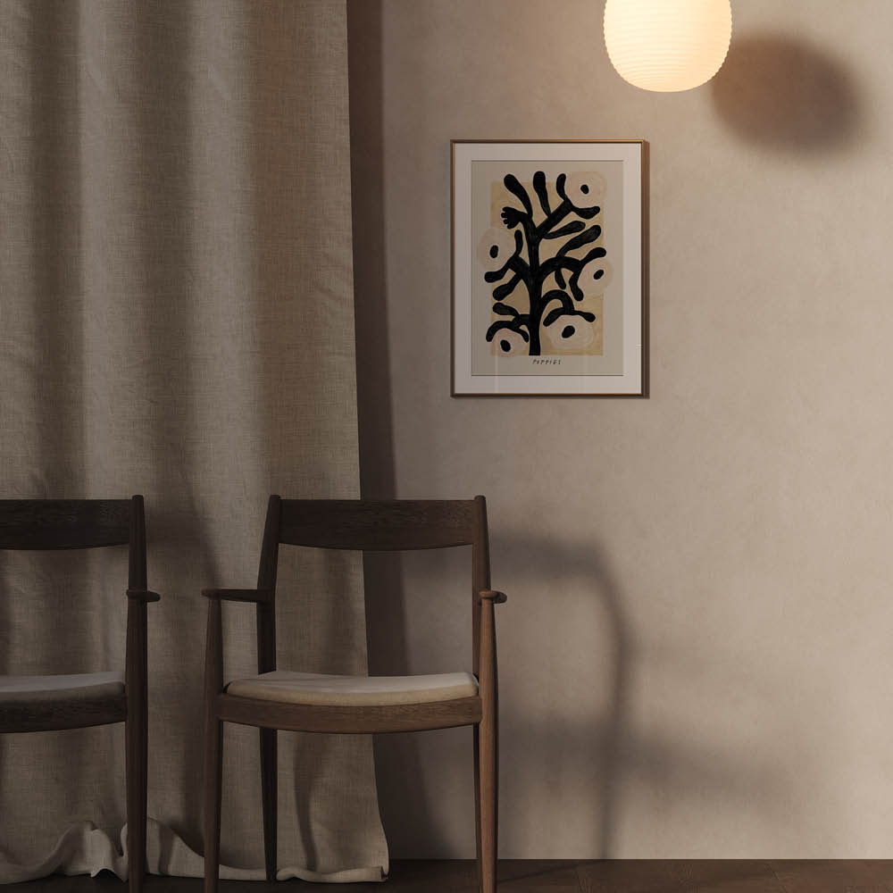 Poster & Frame PSTR Studio Juliste 50x70 cm Madelen pale poppies