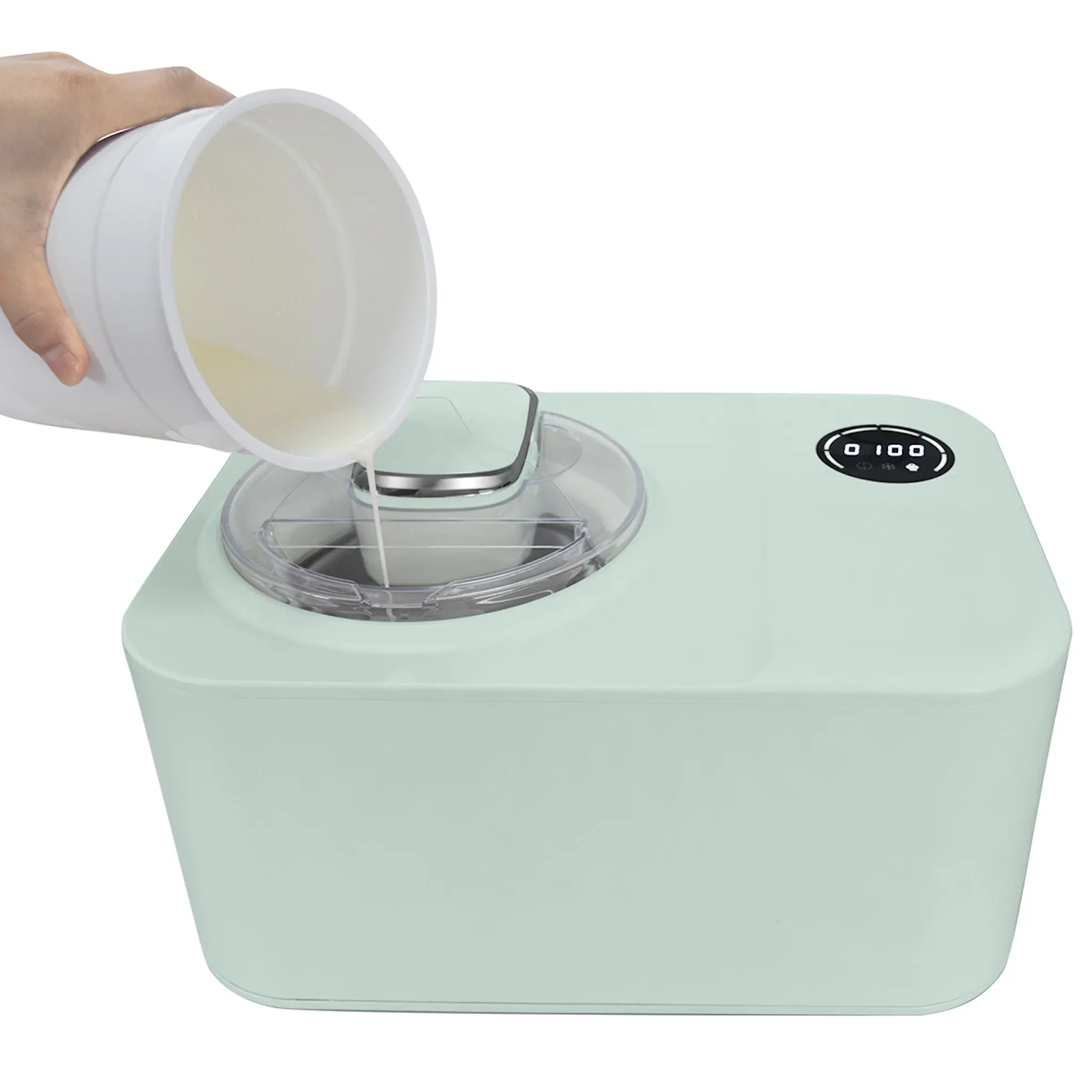 Sabor Ultimate glassmaskin 1,2 L mintgrön