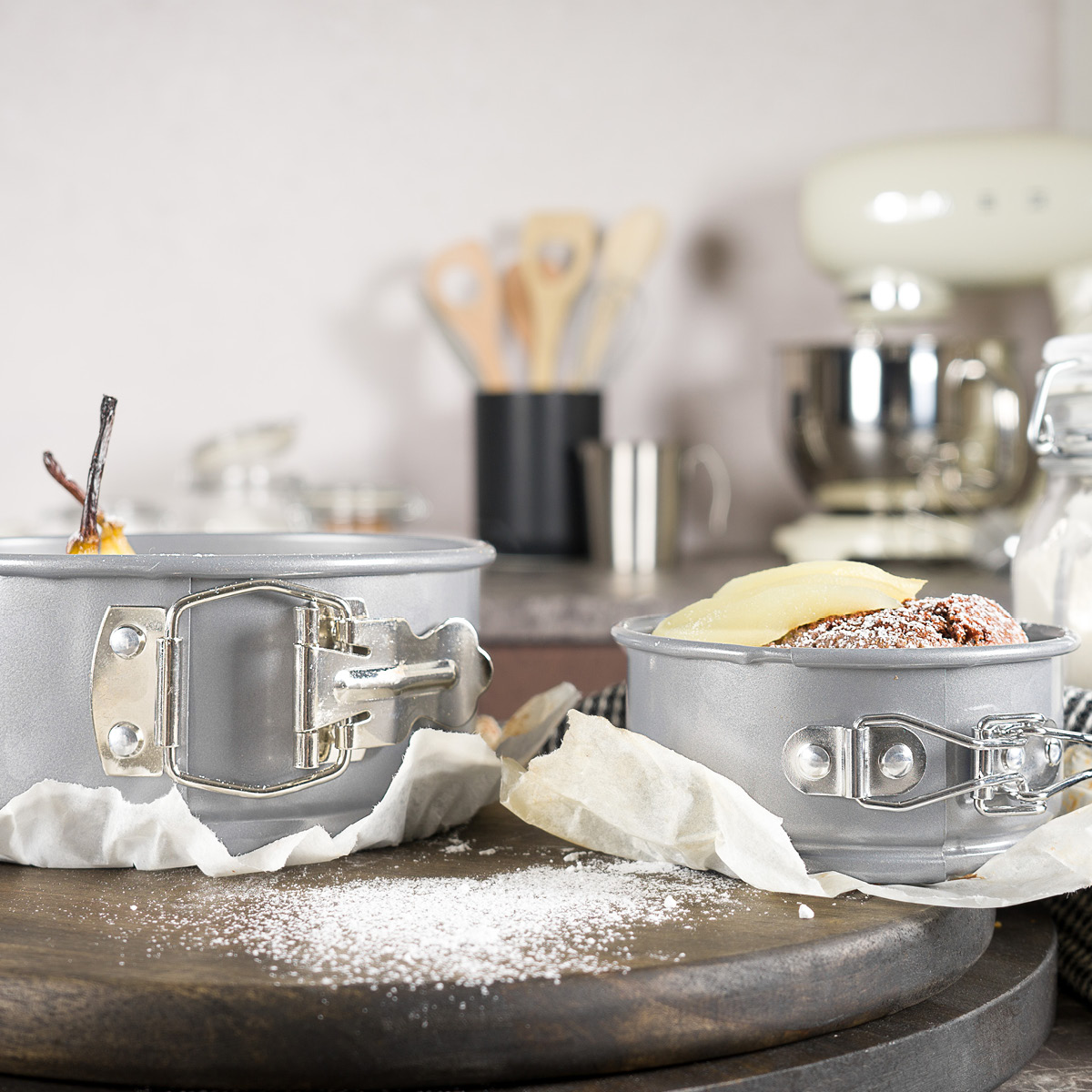 Modern House bAYk springform 10,5 cm sølv