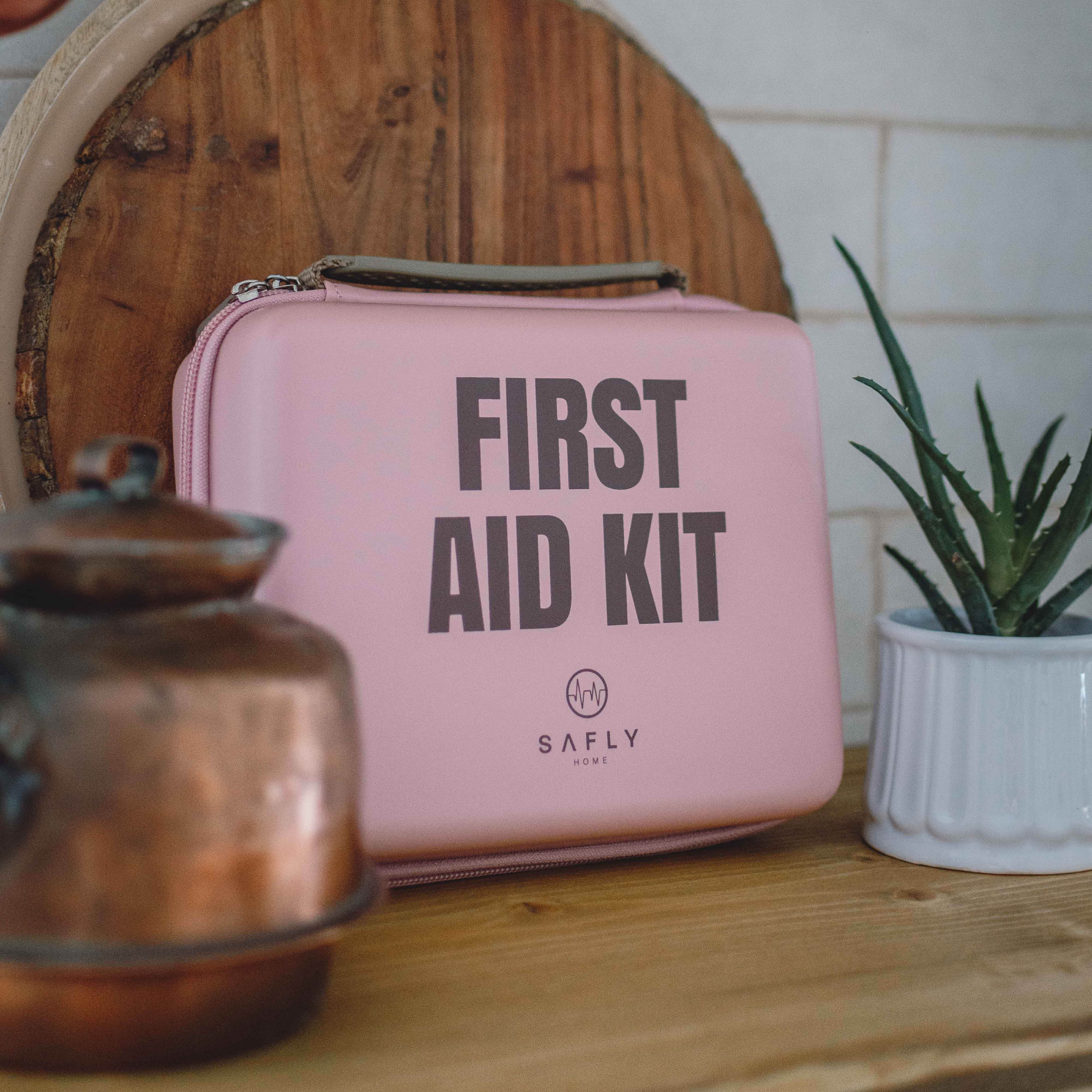 Safly Førstehjelpsskrin medium dusty pink