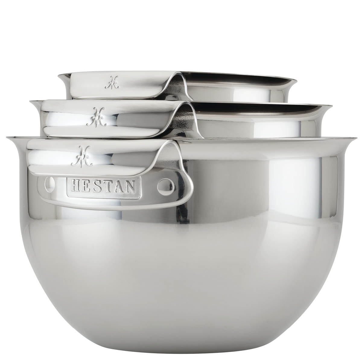 Hestan Provisions rostfri bunke skålset 3 delar