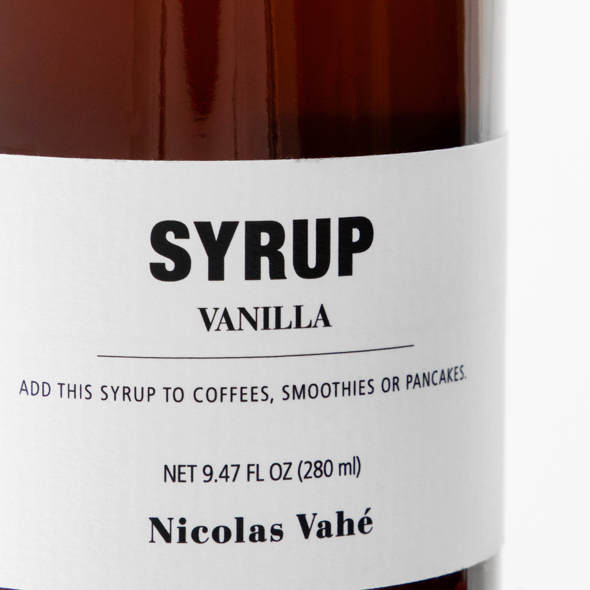 Nicolas Vahé Syrup vanilla 280 ml