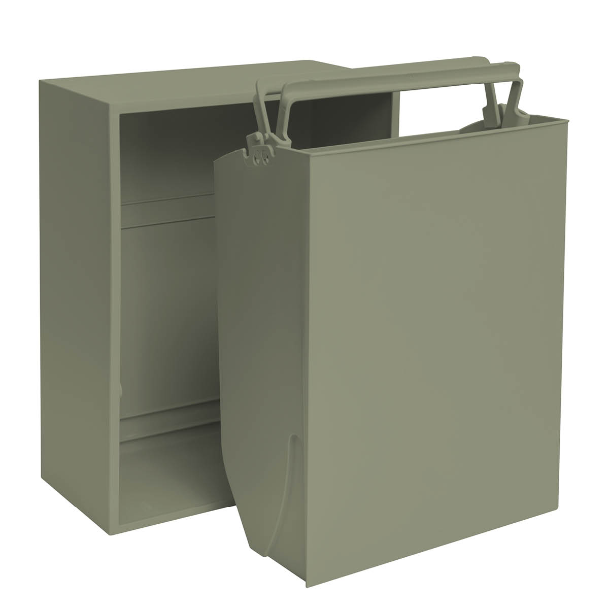 ReCollector Recycling Lajitteluastia 30x15x40 cm Oak Green