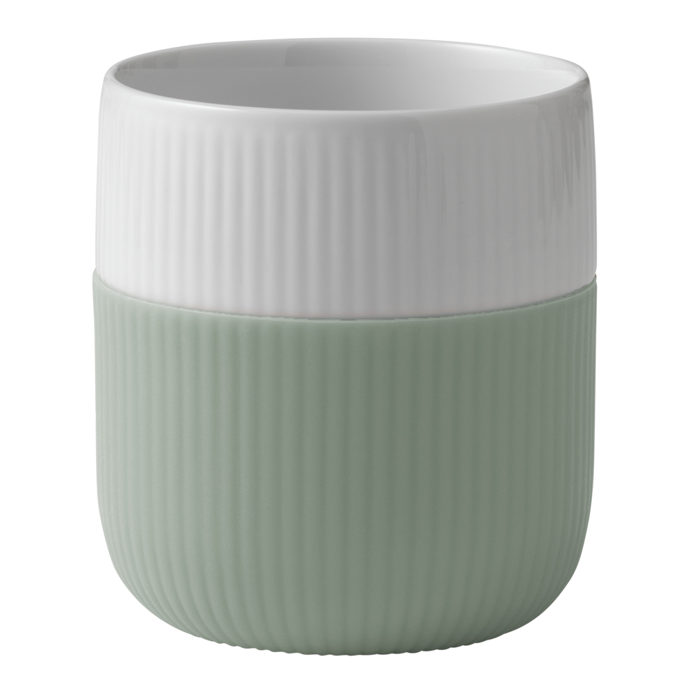 Royal Copenhagen - Fluted Contrast Muki 35 cl Lichen
