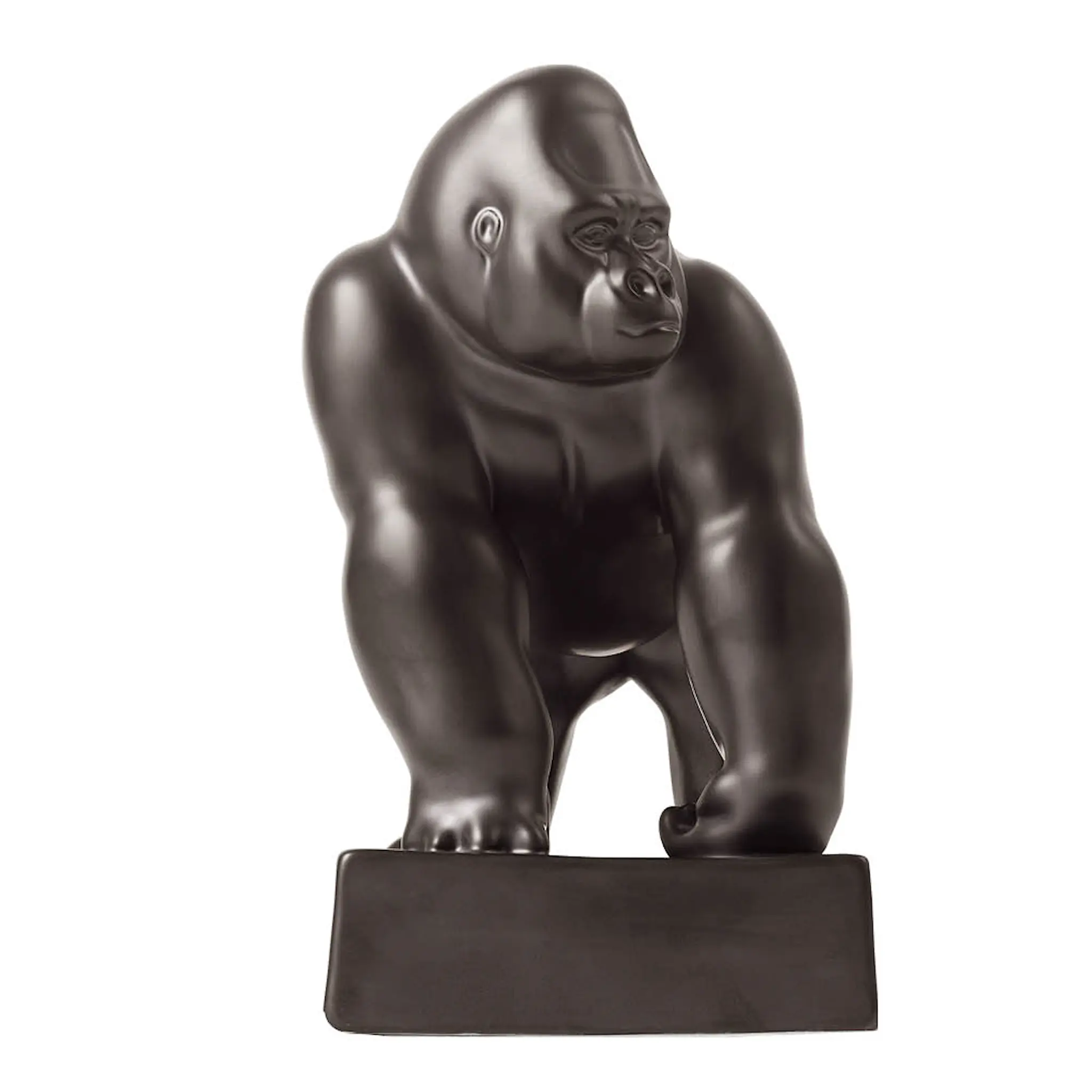 Royal Copenhagen Figurines Stående gorilla 20 cm