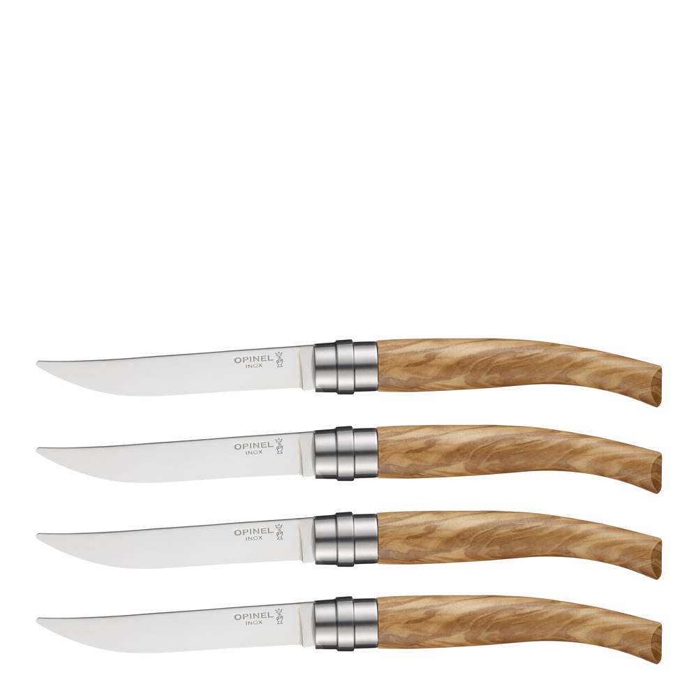 Opinel - Chic Veitsi 4 kpl Oliivipuu