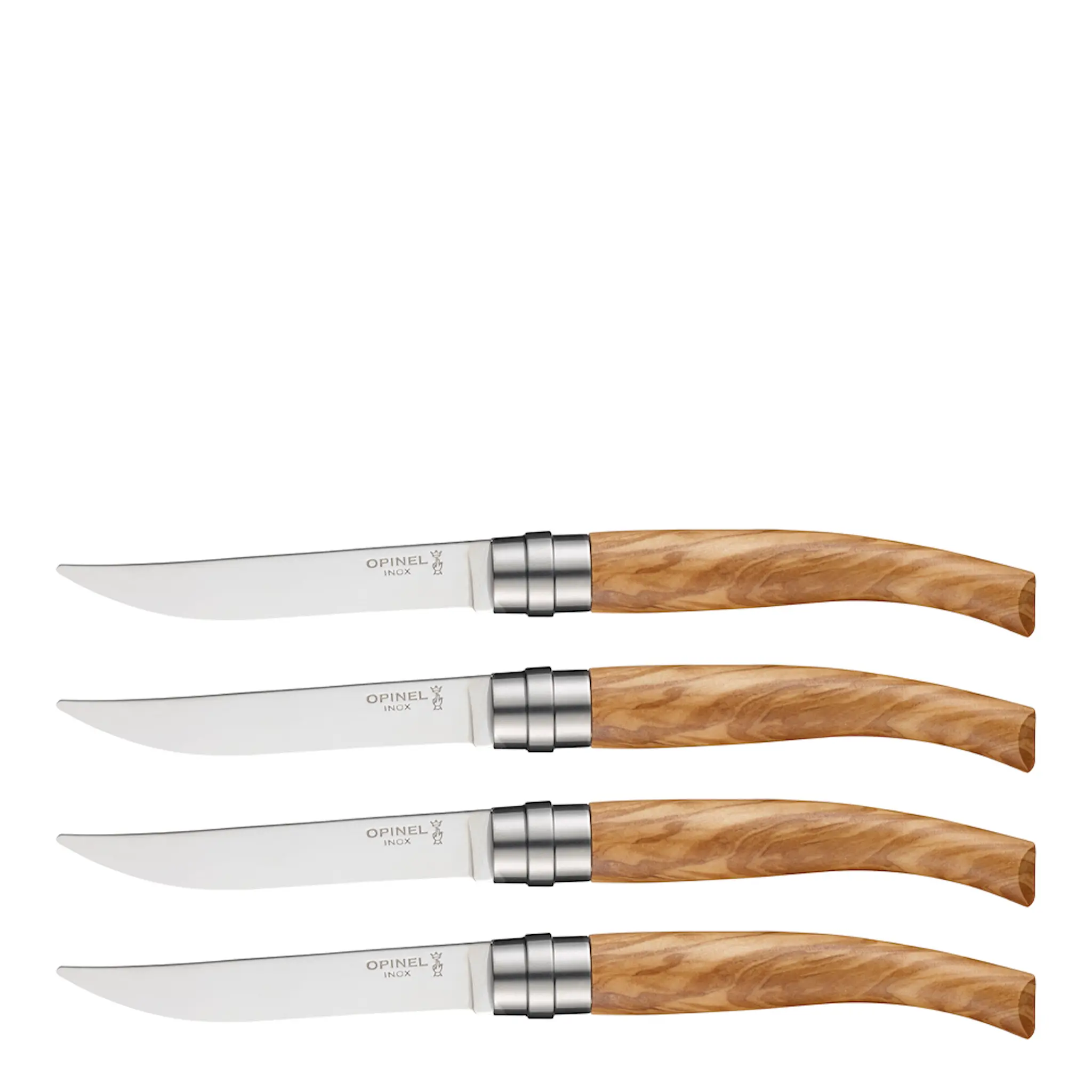 Opinel Table Bois Table Chic knivar 4-pack oliv