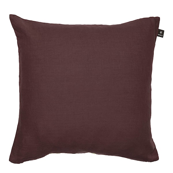 Sunshine kuddfodral linne 50x50 cm burgundy