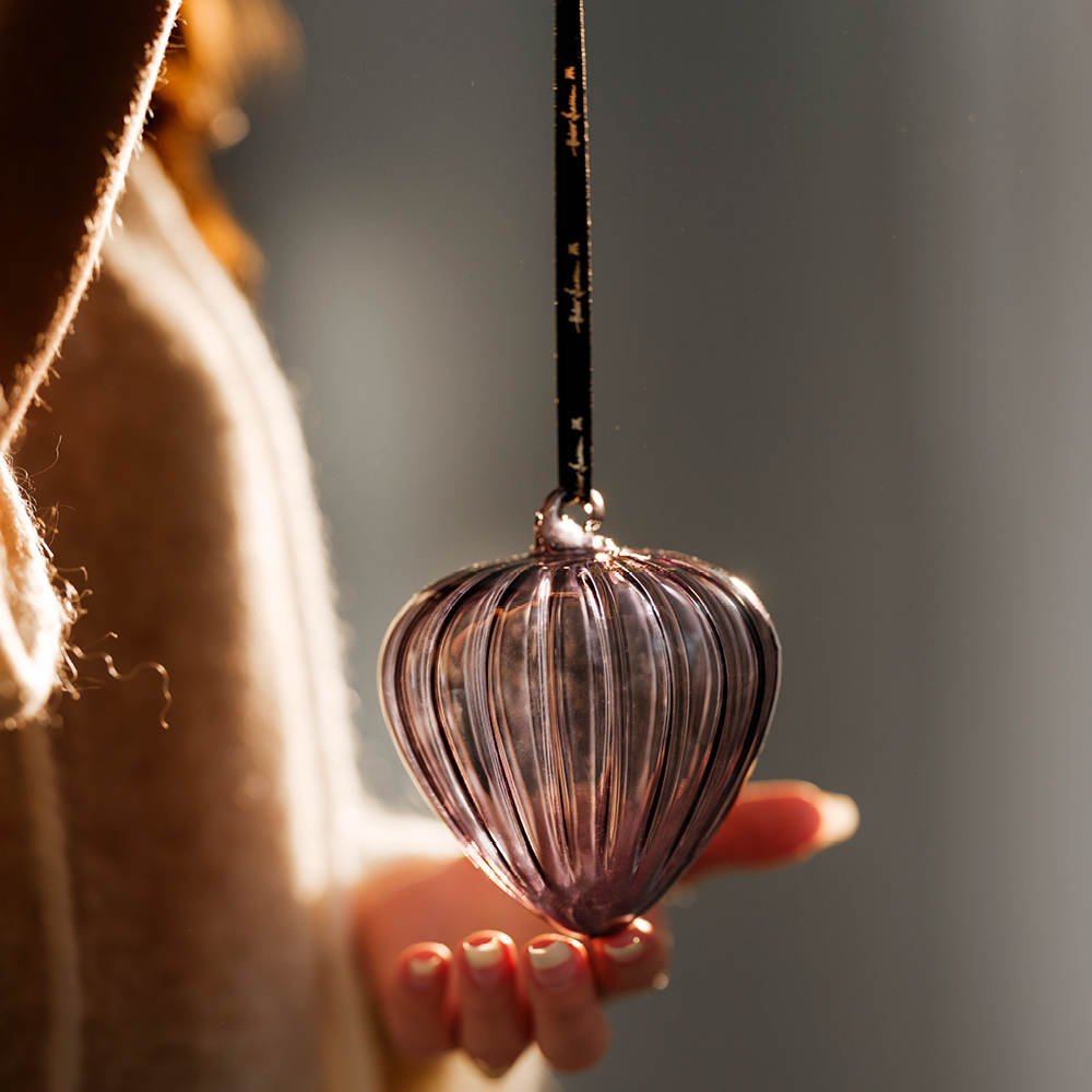 Magnor Hazel Koristepallo 10 cm Hiilenharmaa