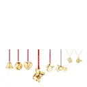 2026 ornamentset 34 cm 8-pack guld