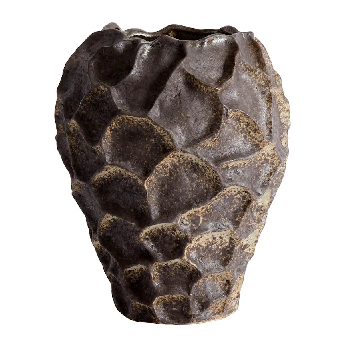 Muubs Soil vas 21,5 cm choklad