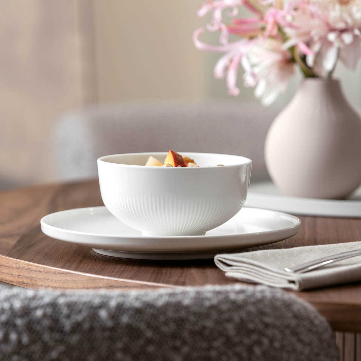 Villeroy & Boch Afina skål 13 cm 35 cl hvit