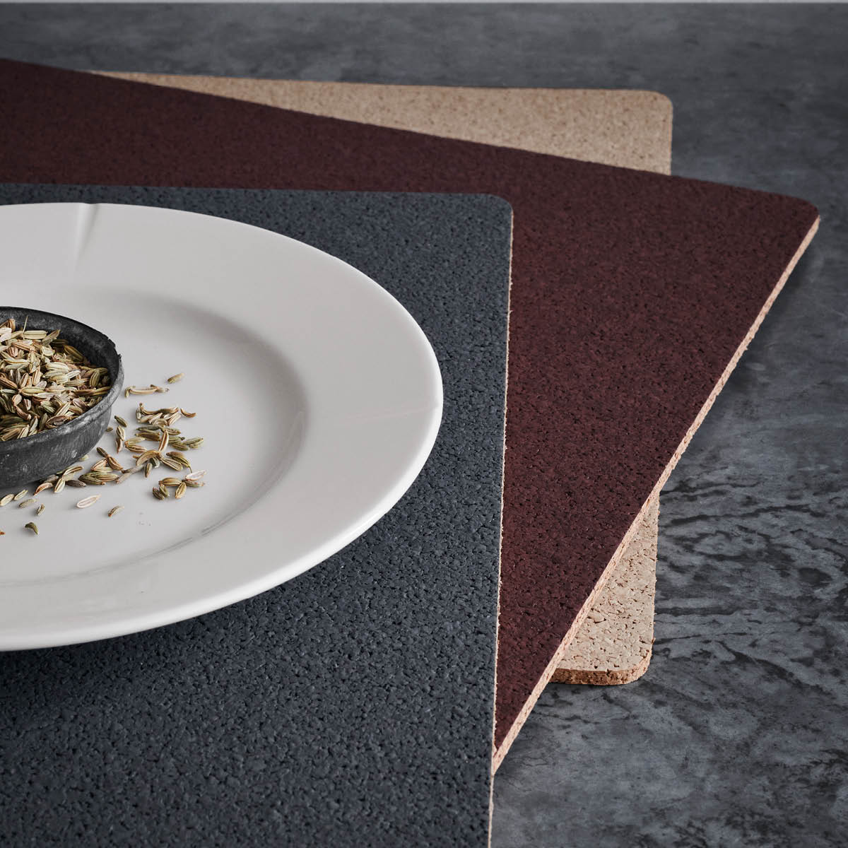 Rosendahl Corki Bordstablett 43x30 cm Bordeaux