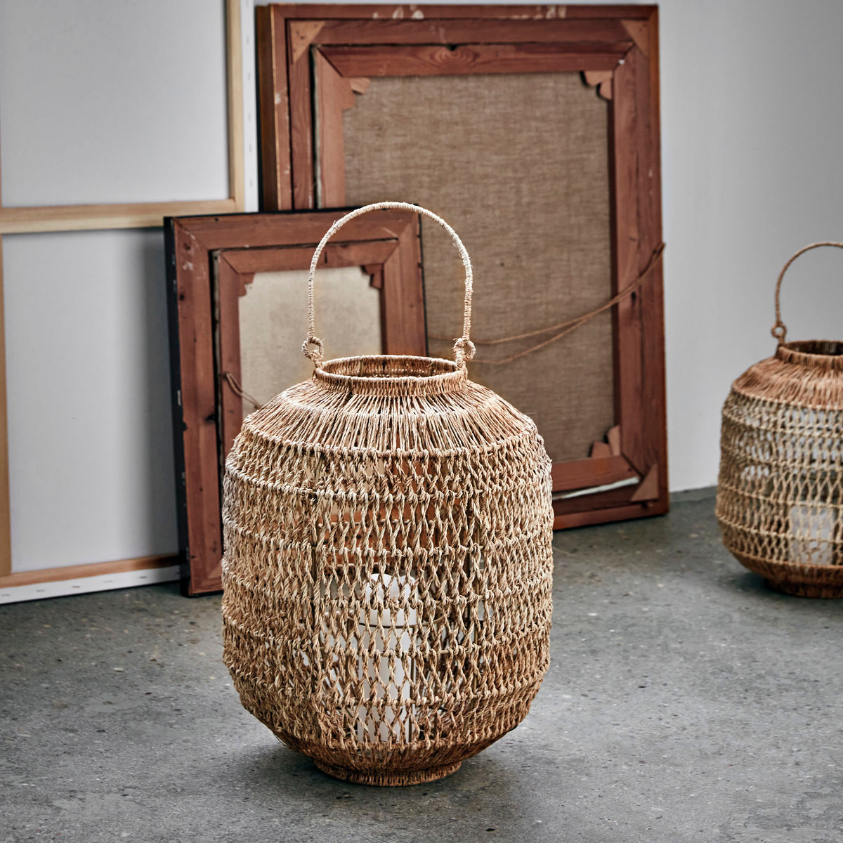 House Doctor Dive lykta 43 cm natur