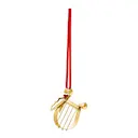 2026 julornament harpa 5,7 cm guld