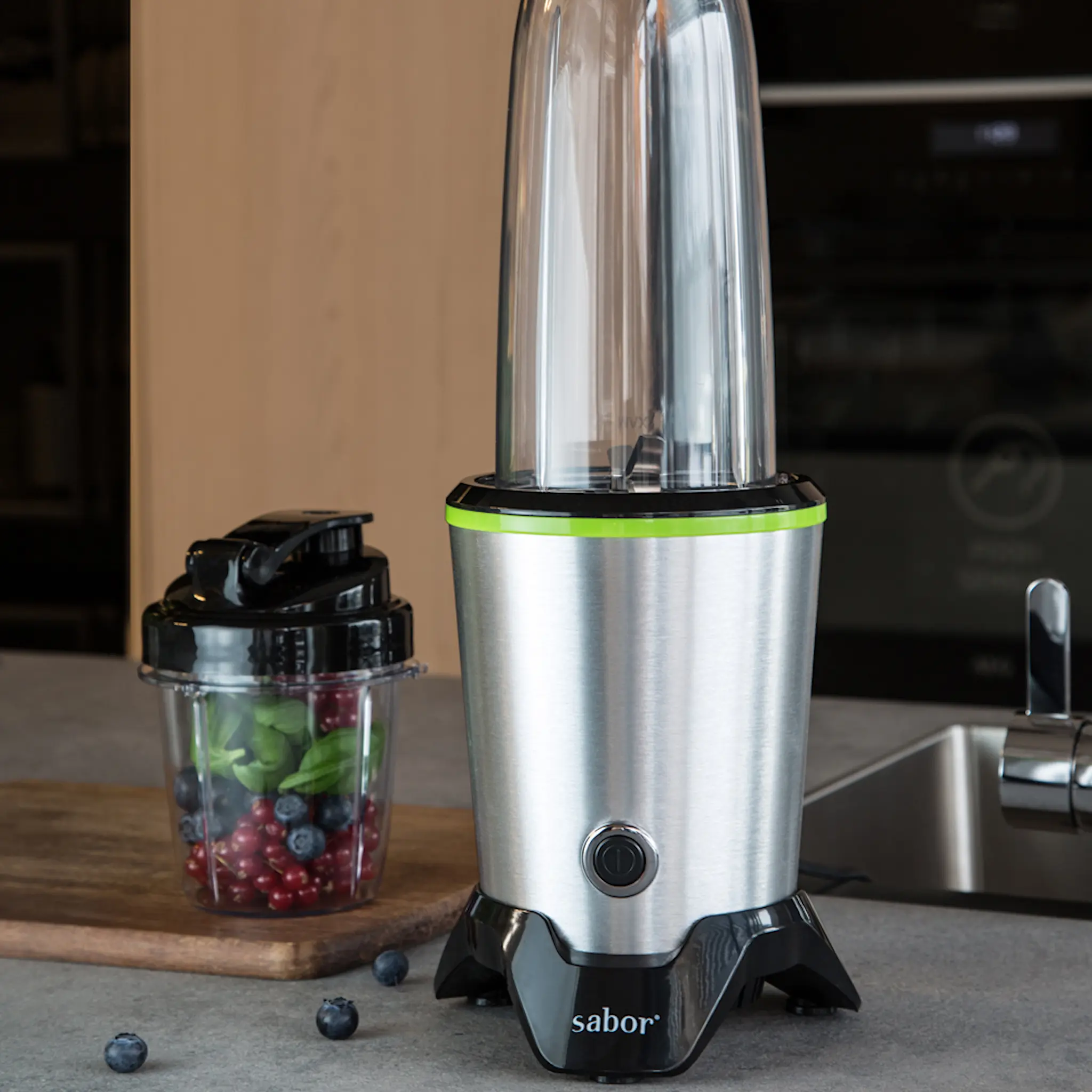 Sabor Nutrinex Mixer 1000 W Borstat stål