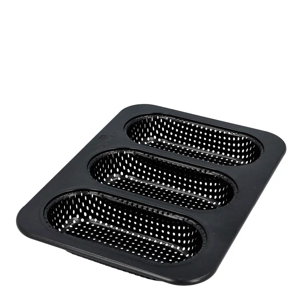 Bread Buddies Mini Patonkipelti rei'itetty 26x18 cm Musta