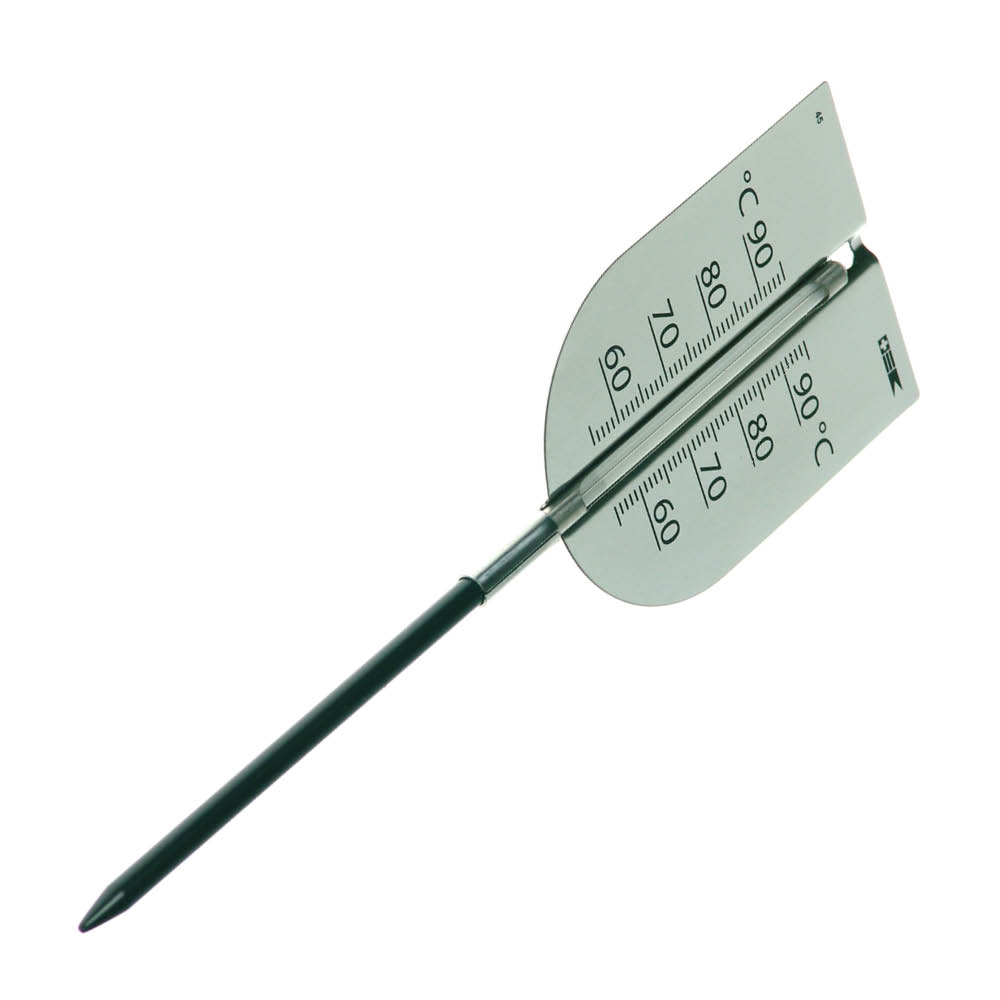 Bengt Ek Ovnstermometer klassisk rustfritt stål