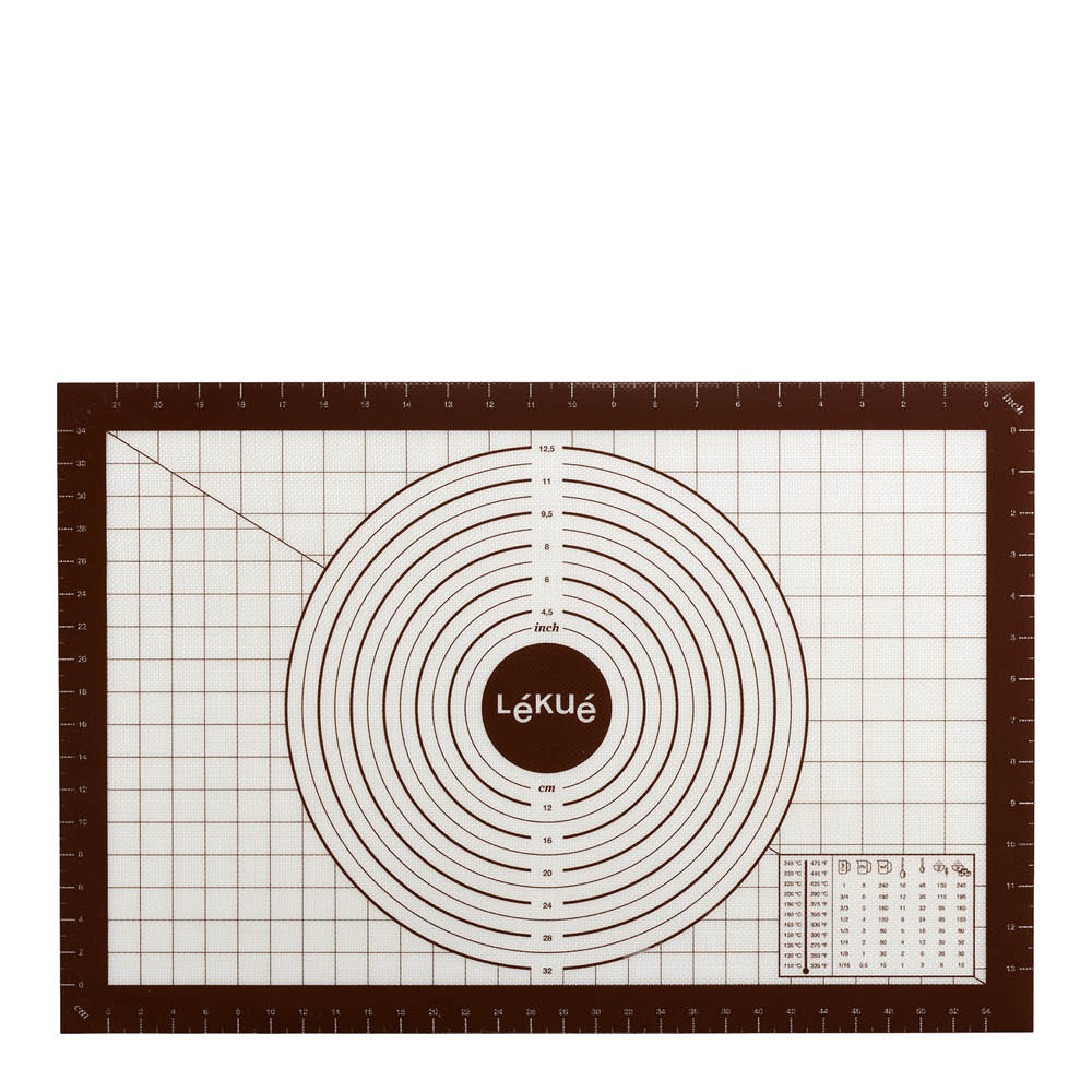Lékué Non-stick bakmatta i silikon för deg 60x40 cm med mått