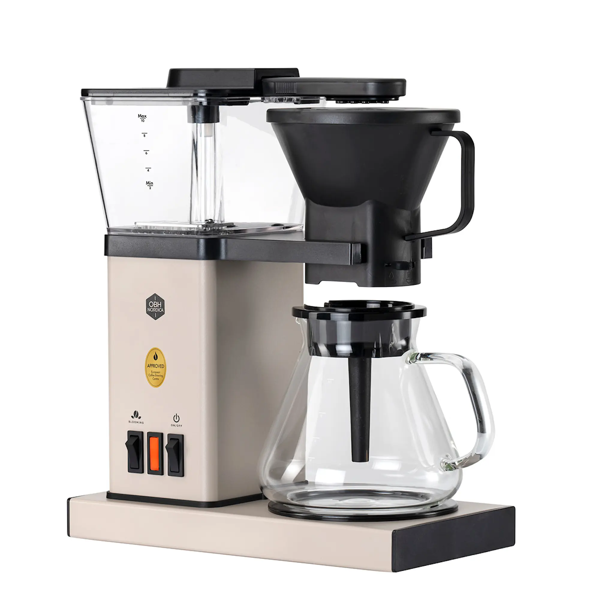 OBH Nordica Glaskanna blooming prime kaffebryggare 1,25 L