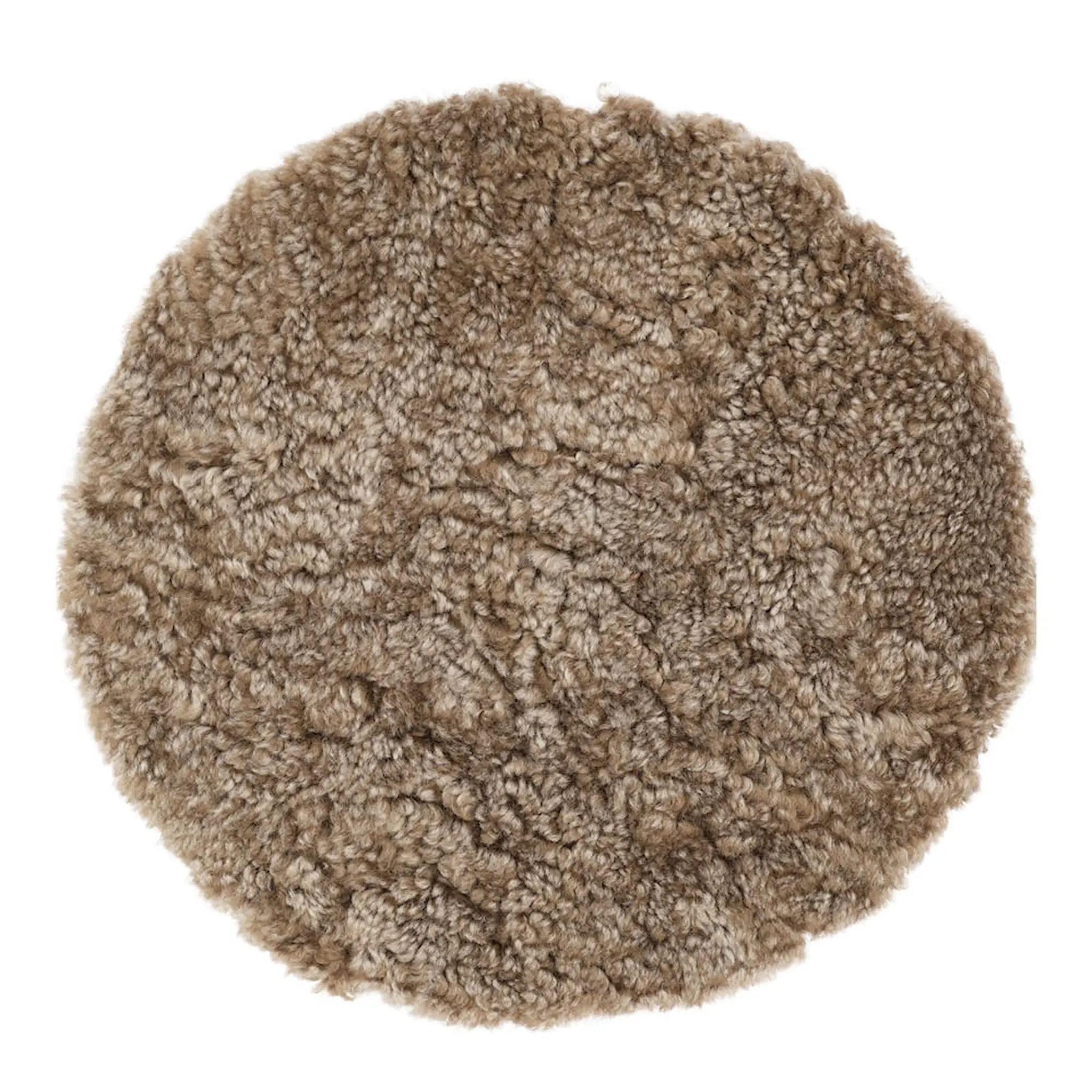 Natures Collection Sittdyna New Zealand fårskinn kort ull 34 cm sahara