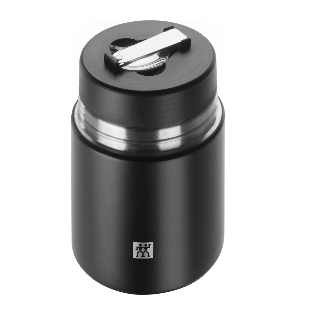 Zwilling Thermo Ruokatermos lusikalla 0,7 L Mattamusta