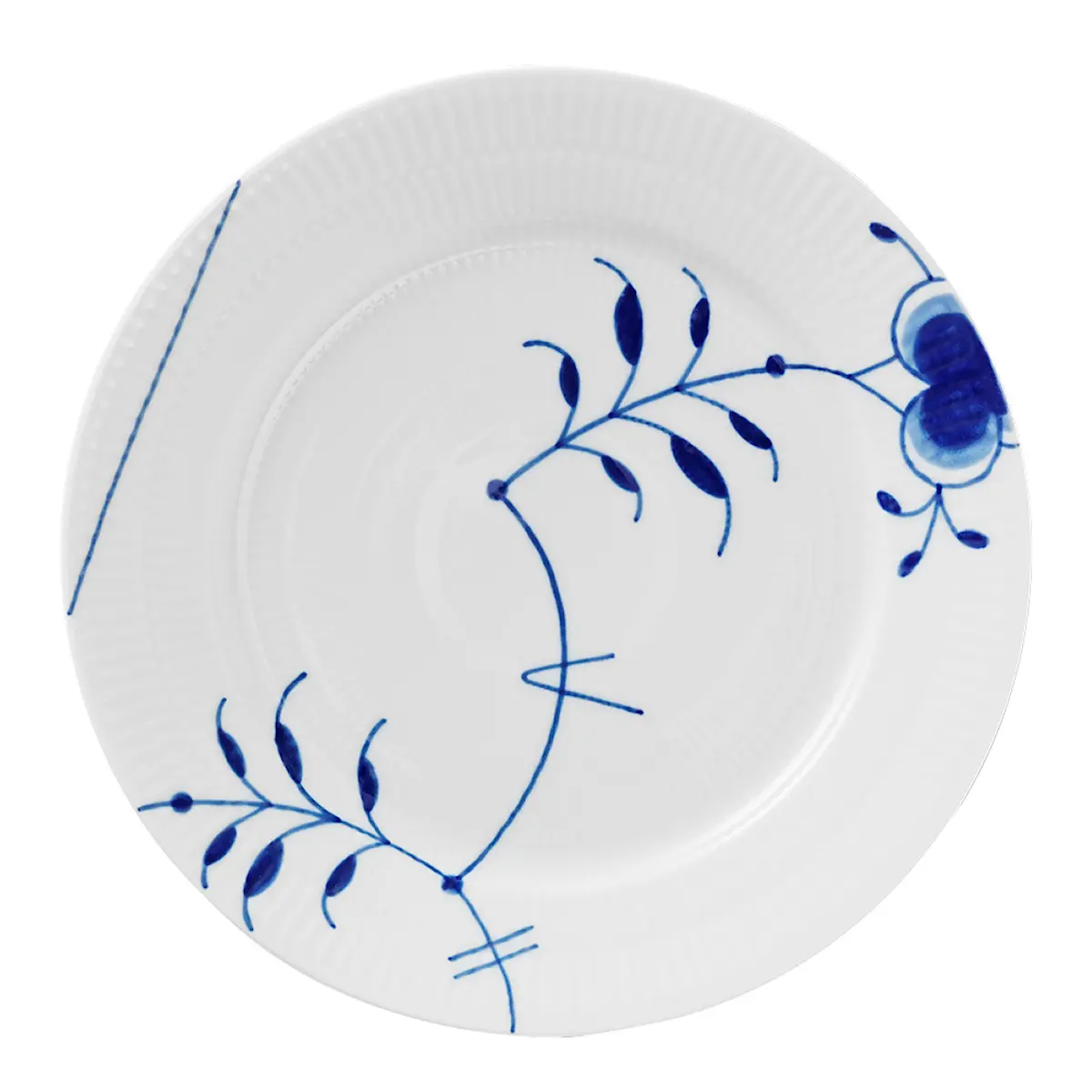 Royal Copenhagen Blue Fluted Mega tallrik limted Edition dekoration 9 22 cm
