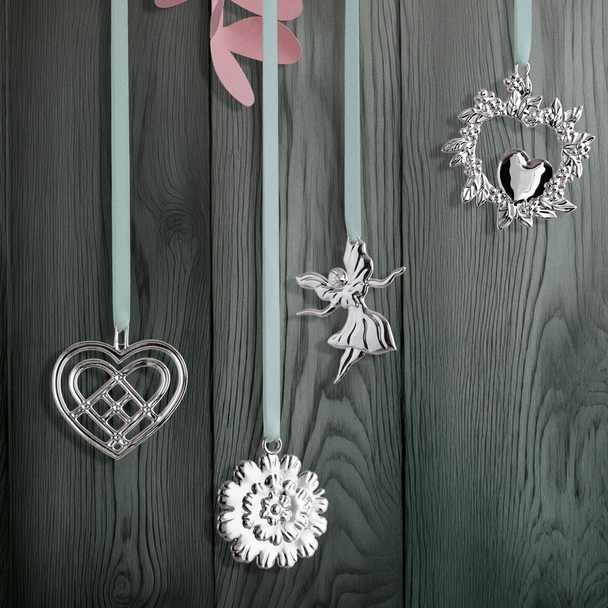 Rosendahl Karen Blixen Riippukoriste Tanssiva enkeli 7 cm Hopea