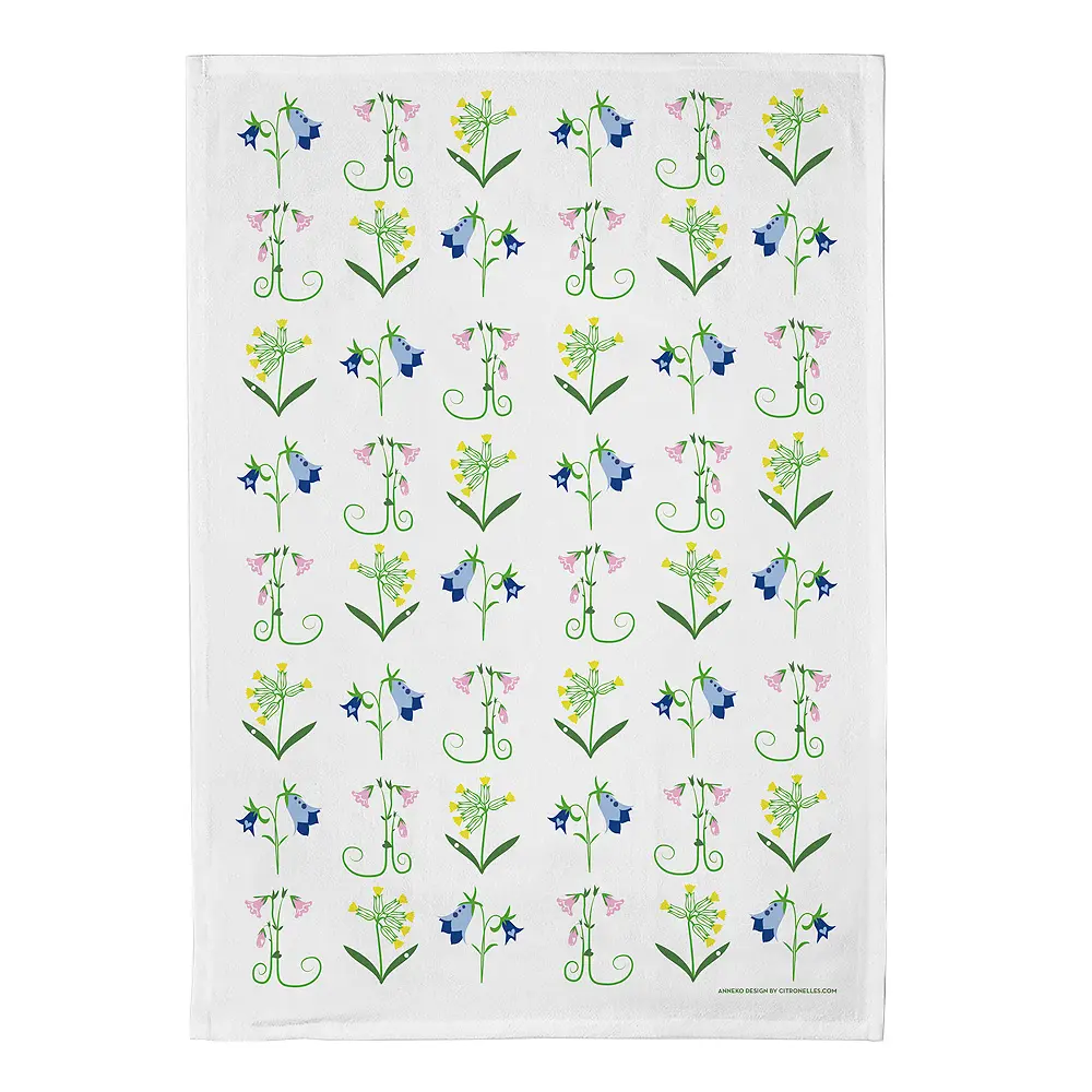 Flowers Keittiöpyyhe 50x70 cm