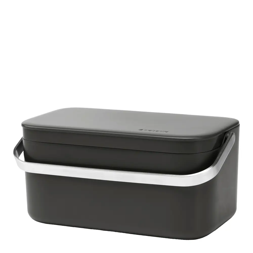 SinkSide roska-astia 1,8 l tummanharmaa