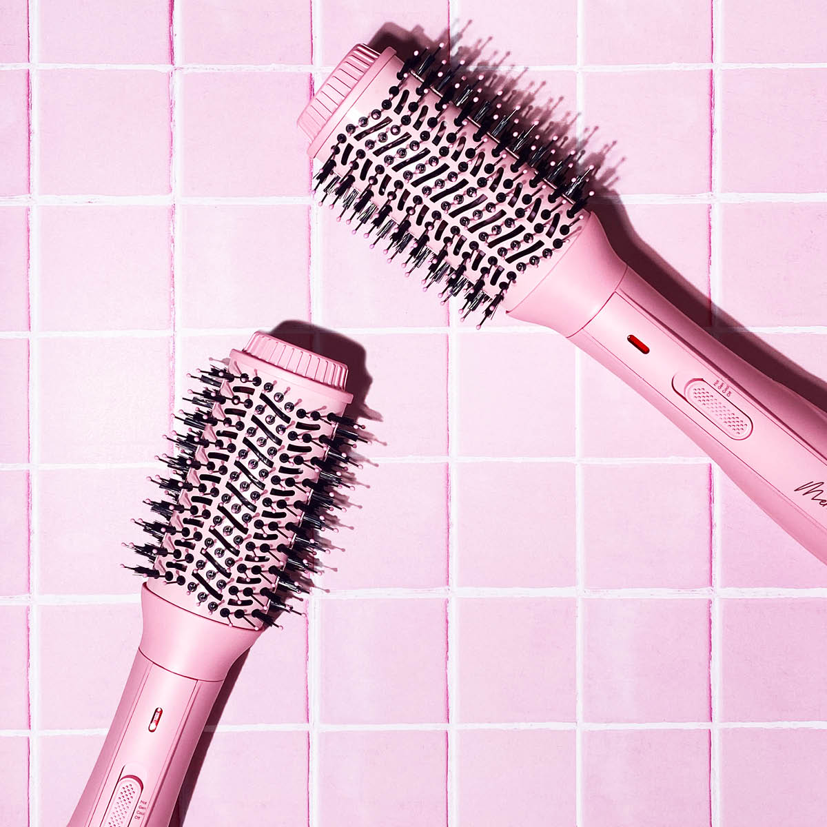 Mermade Ionic Blow Dry Brush fönborste 50x39 cm rosa