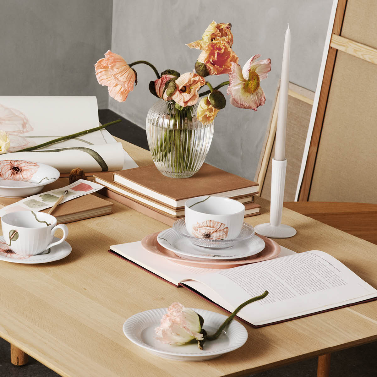 Kähler Hammershøi Poppy Skål 12 cm